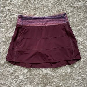 Lululemon Pace Rival Skirt